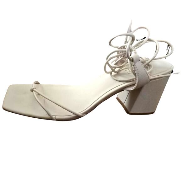 Revolve Raye Voyage Heel in Off White Size 8.5 - Picture 4 of 4